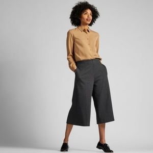 NEW UNIQLO Wide Cropped Pants